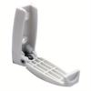 5pcs RV White Rounded Baggage Plastic Door Catch Compartment Latch Holders Clips for Camper Trailer Motorhome Car Accessories