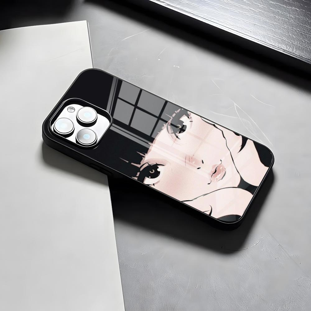 Anime T-Tomie Kawakami Phone Case For IPhone 17 Pro Max 15 Pro 16 14 Plus 12 13 Mini 11 Pro Shockproof Glass Cover