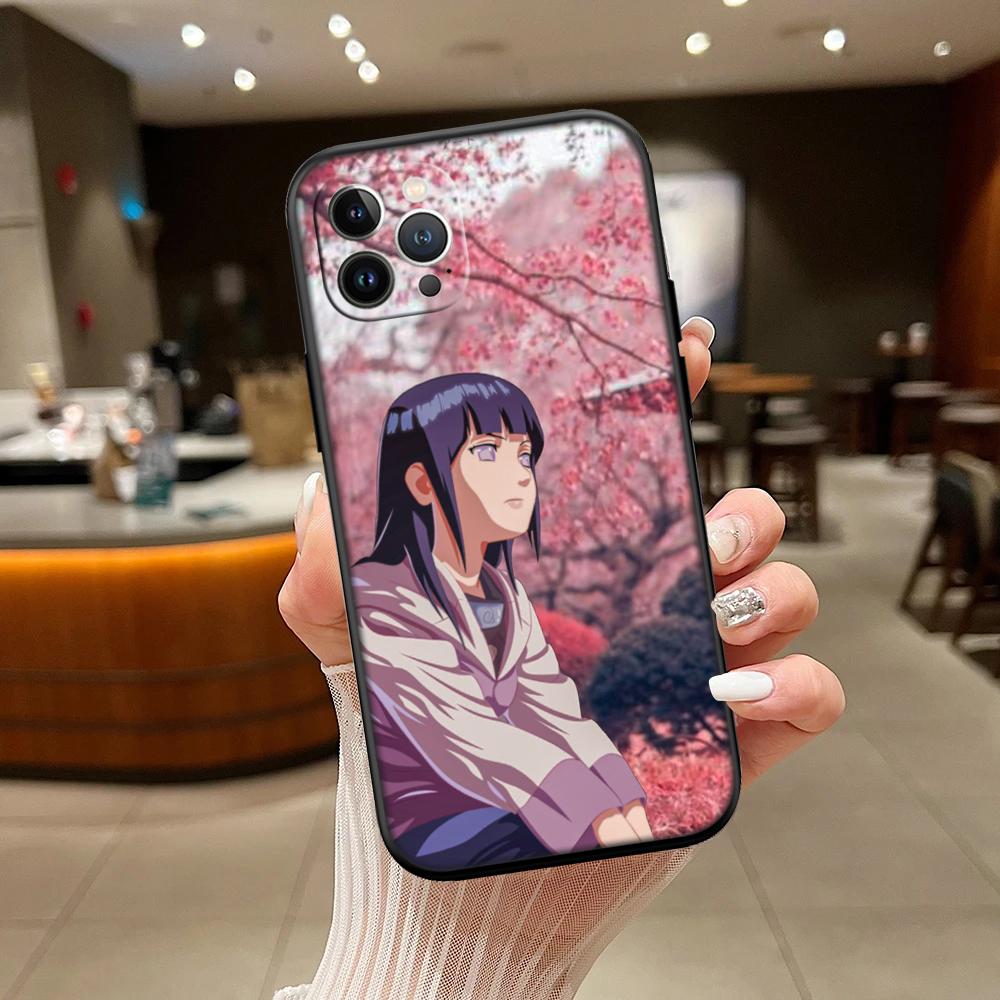 

RA21 NARUTO Hyuuga Hinata New High-End Shell Phone Case for iPhone 16 15 14 13 12 Pro Max Plus Mini iPhone 14 Plus