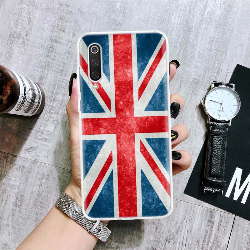 London Großbritannien England Flagge Telefon Fall Für Xiaomi Redmi Hinweis 10 9 8 11 Pro 11T 11S 10S 9S 9A 9C 9T 8T 8A 7 7A 5 Kunst
