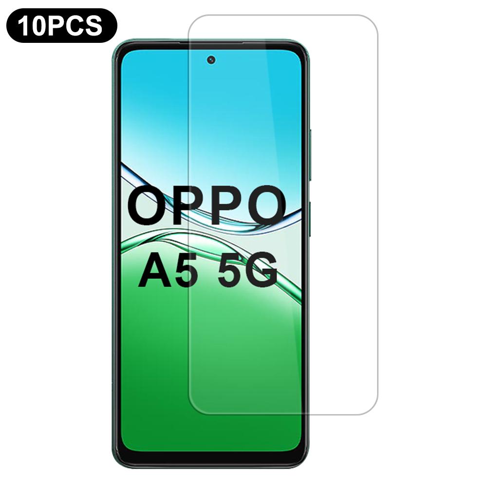 10Pcs/Pack For Oppo A5 5G/4G Screen Protector High Transparency Protective Film