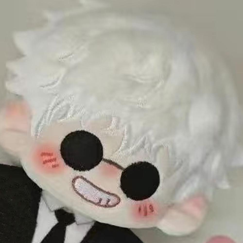 Anime Geto Suguru Gojo Satoru Figura Pelúcia Figura de Ação Pelúcia Poliéster Brinquedos Modelo de Corpo Estrela do Mar Coleção brinquedo infantil Presente 12cm
