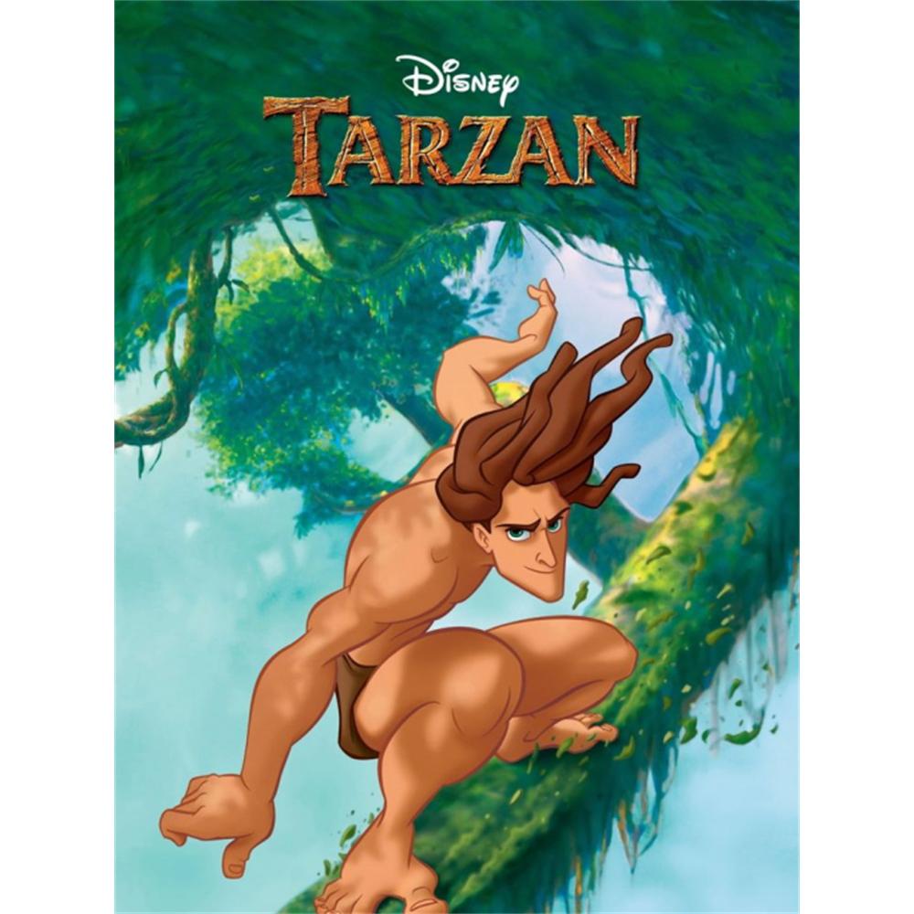

Disney 5D DIY Diamond Painting The Classic Poster of Tarzan Cartoon Full Diamond Mosaic Art Wall Decoration Set Round 20x30cm