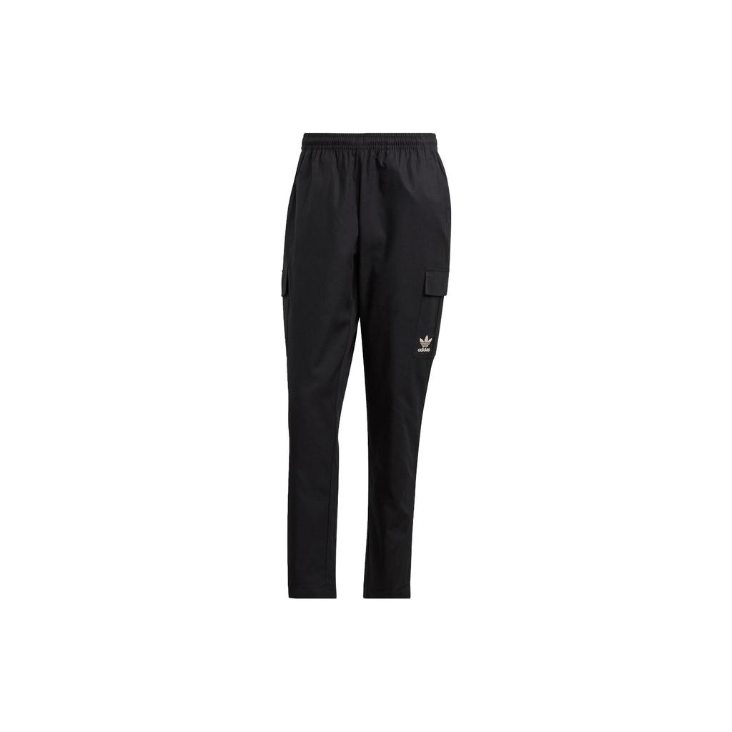 Adidas Originals Trefoil Cargo Pants Men Bottoms Black IT8175
