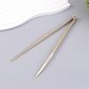 Solid Brass Straight Chart Divider Rust-Resistant Navigation Measuring Instrument Marine Splitting Tool For Architects