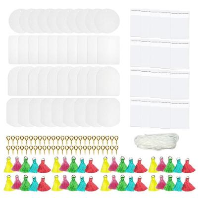 Car Home Felt Sheet Sublimation Blanks Air Freshener Sheets Handmade Art