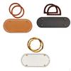 3Pcs PU Leather DIY Handmade Shoulder Bag Bottom Pads Insert