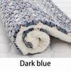 Pet Sleeping Mat Dog Bed Cat Bed Soft Hair Thickened Blanket Pad Fleece Home Washable Warm Bear Pattern Blanket Pet Supplies