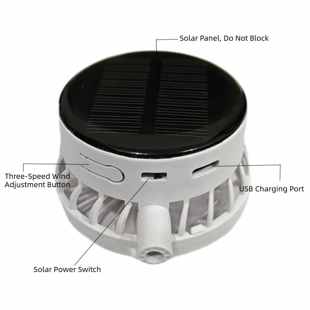 Breathable Solar Fan Cap Anti-UV Cooling Fan Hat Women Sun Hat Sun Cap  Tea Picking