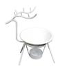 Deer Wrought Iron Aroma Burner Candle Holder with Gift Box for Indoor Fragrance