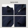 Erdos EMZ Men's Solid Wool Blend Executive Jacket