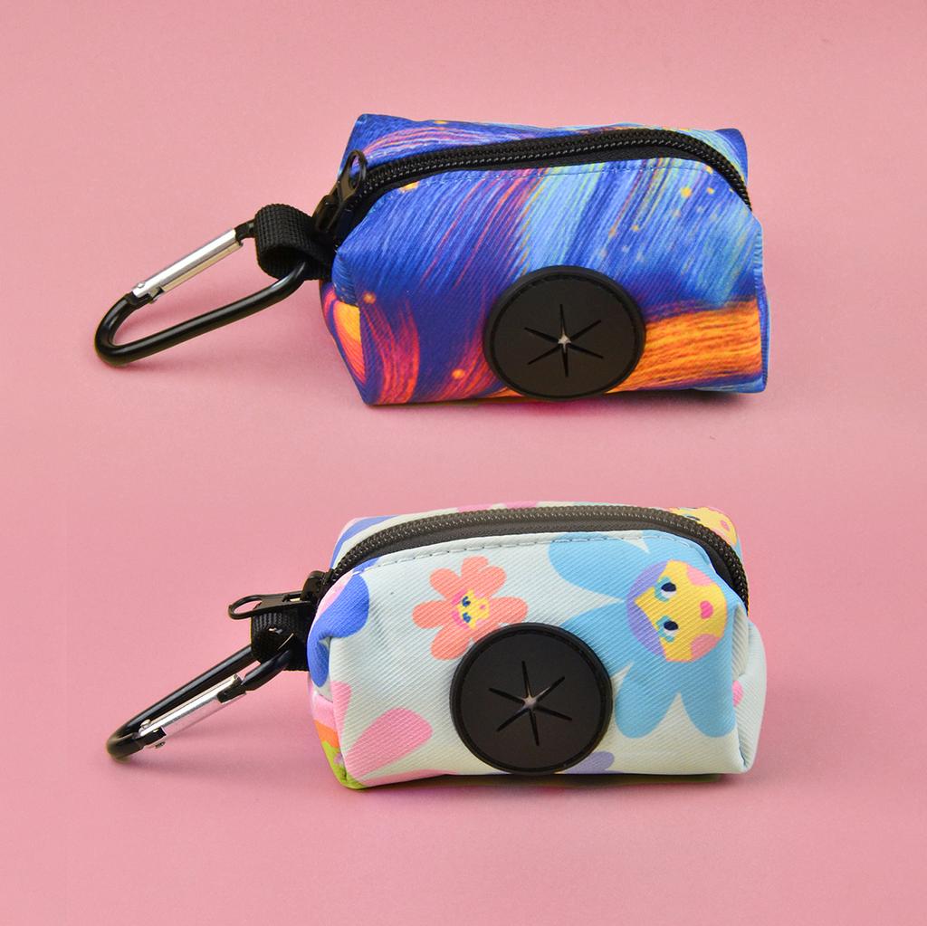 Innovative 1pcs/2pcs Universal Dog Poop Bags Compatible with Most Leashes for Hassle Free Cleaning (No Leash Waste Bag Included)