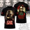 Hot Rock Ozzy Band 3d Printing T-shirt Men Women Fashion Hip Hop Short Sleeve Sports O-Neck Tops Tees For Men Clothes