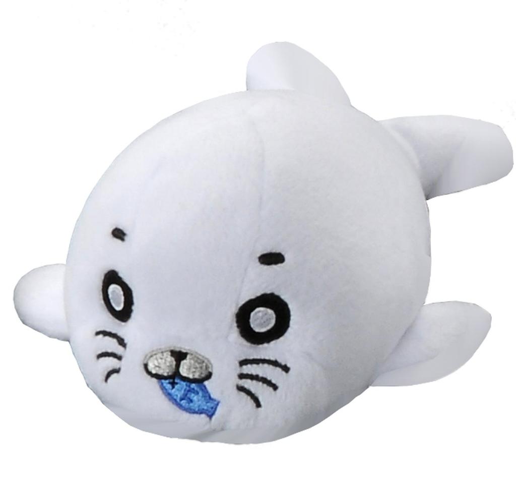 Shonen Ashibe Standard Plush Toy S I love fish Total length 15cm Goma-chan approx.