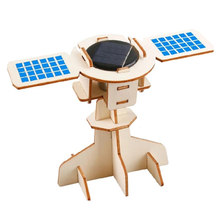 Solar Energy Demonstrator Hands On Assembly Wood Satellite Model Set For Science Physics Education And Science Studies 1