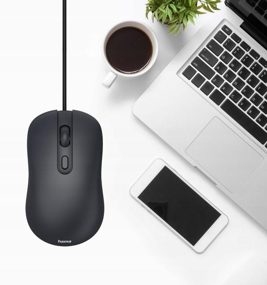Hama Cm-200 Black Mouse