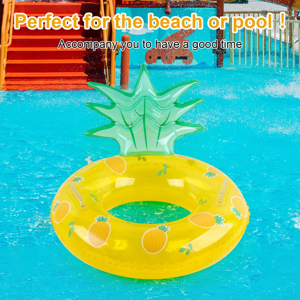 1PC Pineapple Pool Float, Inflatable Pool Float, Summer Fruit Pattern