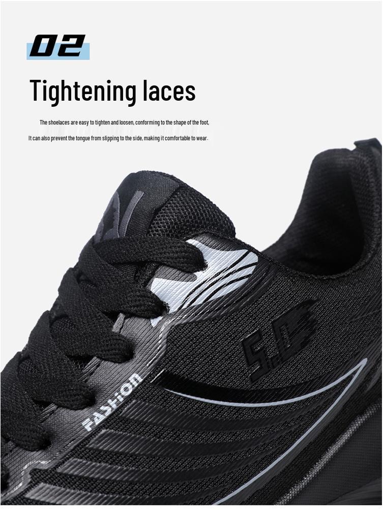 Unisex Leichte Doppel-Mesh Laufschuhe für Alle Jahreszeiten