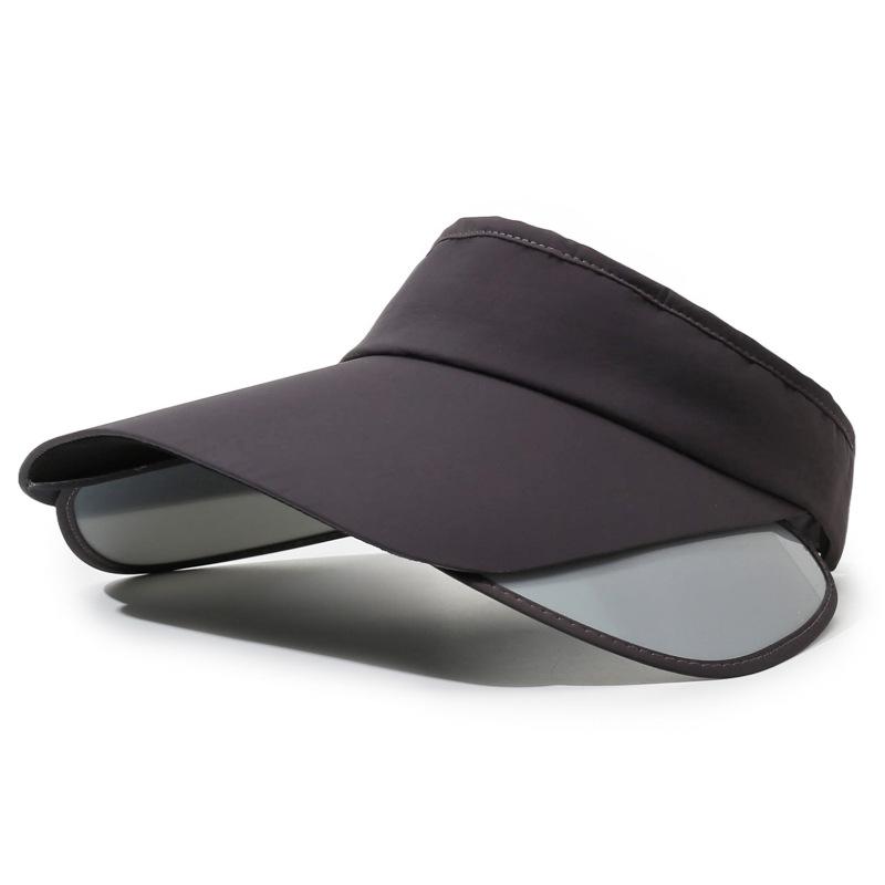 Long Brim Sunscreen Sun Hat for Unisex Outdoor Summer Breathable Solid Color Cap with Drawable Brim Sun Hat