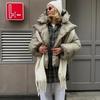 Giacche Piumino Calde Invernali in Cotone da Donna Parka Larghi Cappotto Giacca Vintage a Panino Soprabito Abbigliamento Trapuntato da Ufficio