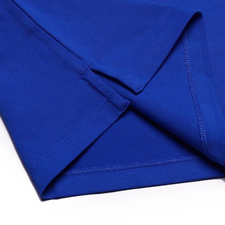 Emporio Armani Ss22 Eagle Logo Cotton Short Sleeve Polo Shirt Men Tops Nautical-Blue 8N1FB4-1JPTZ-0905