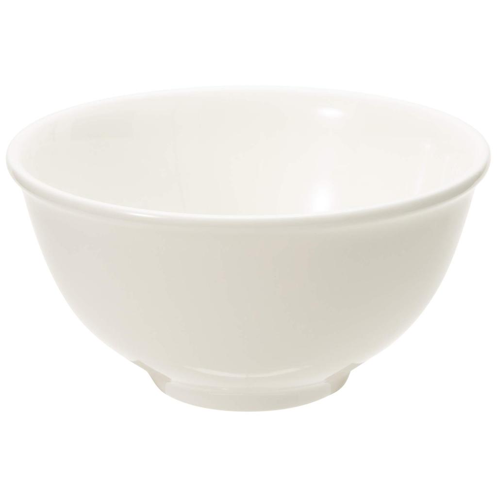 NARUMI Bowl, Plate, Chinese Cuisine, White, 11cm, Rice Bowl, Microwave Safe, Made in Japan, 8906-1186
