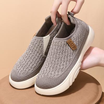 New Cloth Shoes, Women's Single Shoes, Soft-soled, Comfortable One-step Shoes, Casual Shoes