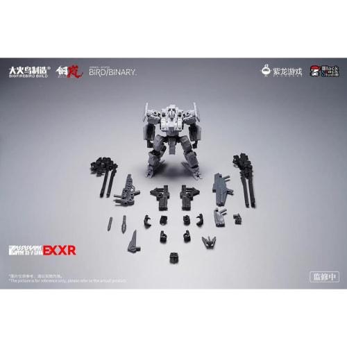 HiPlay Daihidori Manufacturing Icho Code Shadow Force EX Collaboration Model Steel Storm XR Pre-Colored Plastic Model Assembly Kit