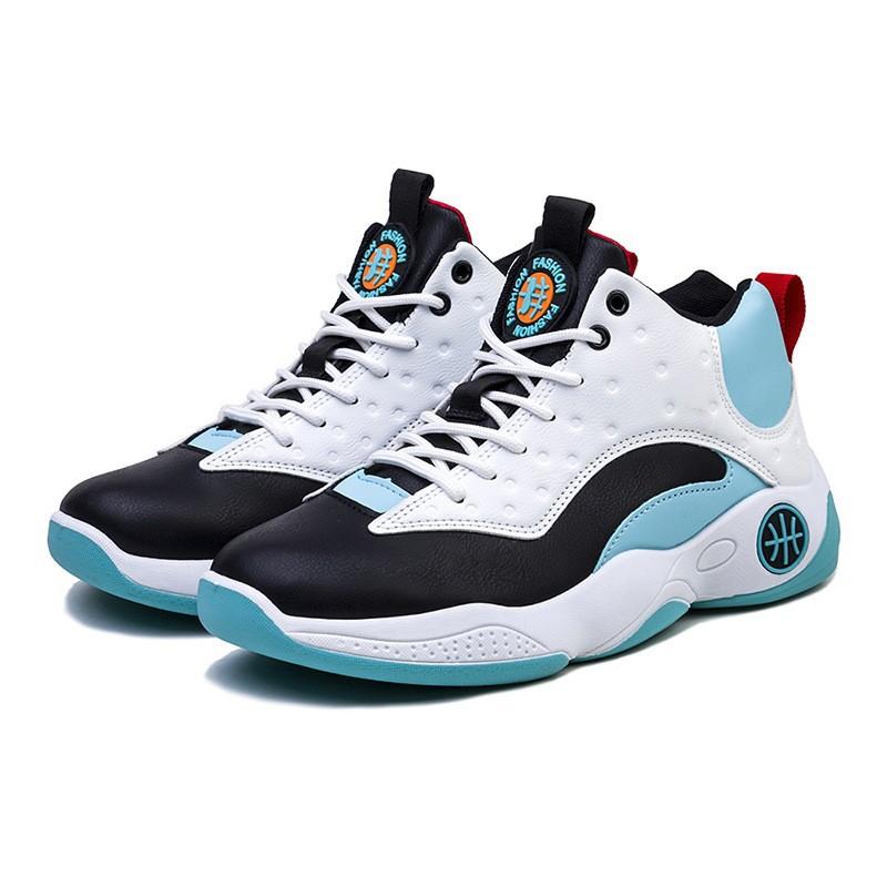 Spring new sports shoes basketball shoes pu large size comfortable shoes shoes