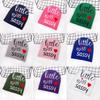 Knit Simple Letter Hat With Thermal Function For Daily Use Supplies Decoration