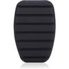 Car Clutch Pedal Cover, Non-slip Rubber Brake Pedal Cover for Megane Laguna Clio Kango Scenic
