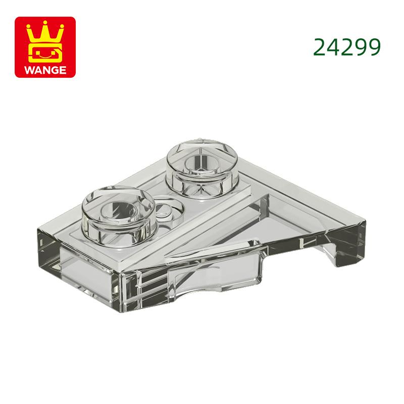 Non-Toxic 201Pcs/Lot 24299 Wedge Plate 2 X 2 Left Block Moc Color Accessories Compatible With Brick Diy Children'S Toy Assembly Parts
