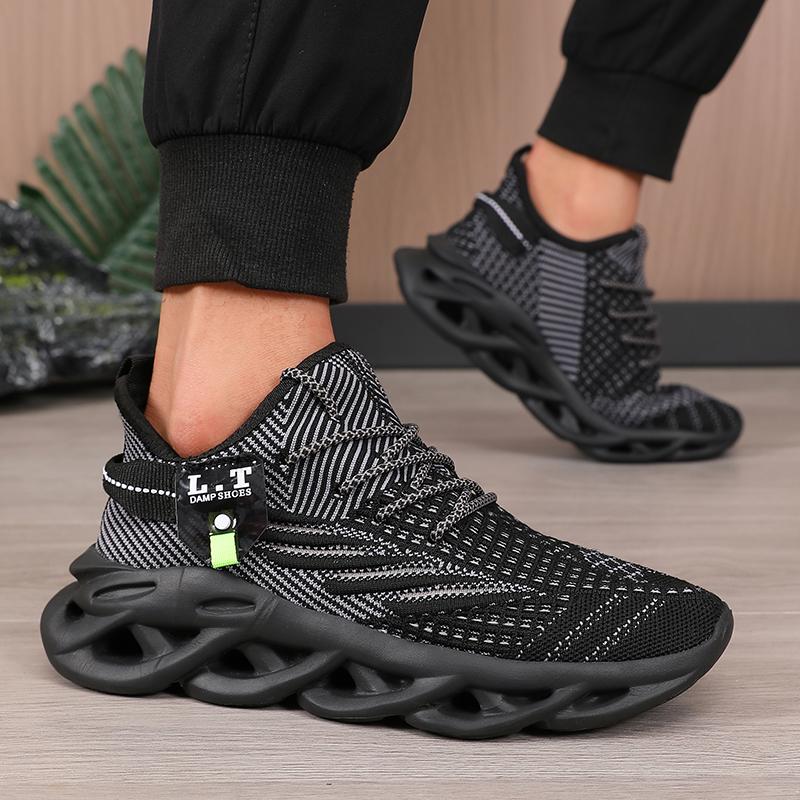 Men'S Shoe Platform Lightweight Casual Sports Mesh Running Big Size Summer Tenis Masculino  Fashionable Running Shoes