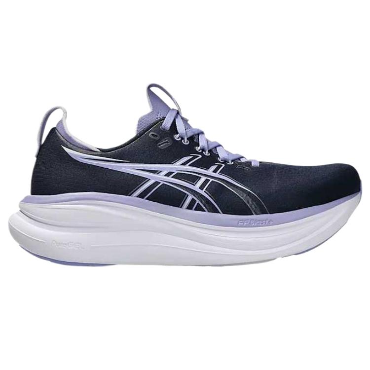 Asics Gel-Nimbus 28 Lace-Up Round Toe Cushioning Breathable Low-Top Running Shoes Women Sneakers 1012B899-402