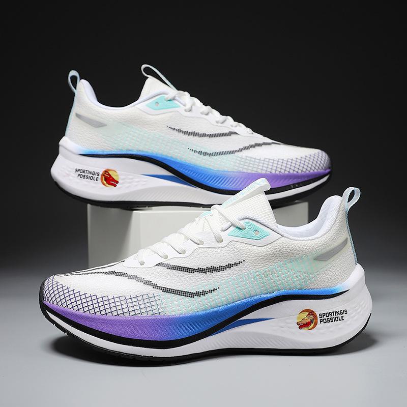 Roter Hase 7Pro Jahr des Drachen Limitierte Reibungs-Sound Laufschuhe Lugao Qualität Atmungsaktives Mesh Sport Freizeitschuhe Herren