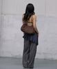 Haveawhale Maro Stud Suede Bag (Br)