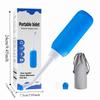 500ml Portable Bidet Spray Large Capacity Private Parts Flushing Device  Travel Use