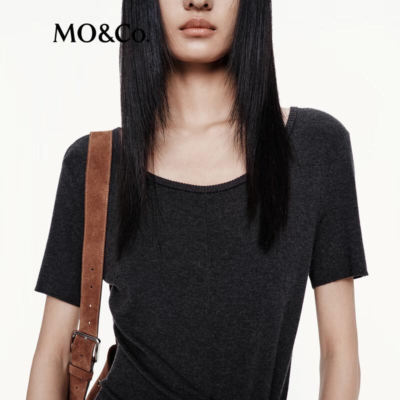 MO&Co. Tencel Acetate A-Line Dress
