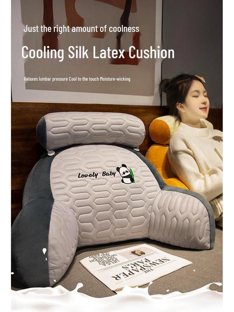 Ice Bean Hamster Figure Eight Backrest Cushion for Home & Office