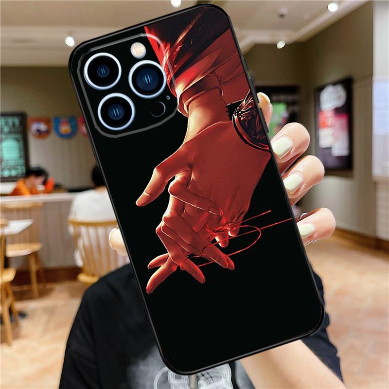 Heaven Official’s Blessing Case For iPhone 18 17 16 15 14 13 12 11 Pro Max Mini Plus 16e 17 Air Bumper Cover Accessories