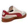 PUMA Indoor OG Unisex Frosted Ivory Club Red Low Top Lifestyle Sneakers 395363-01