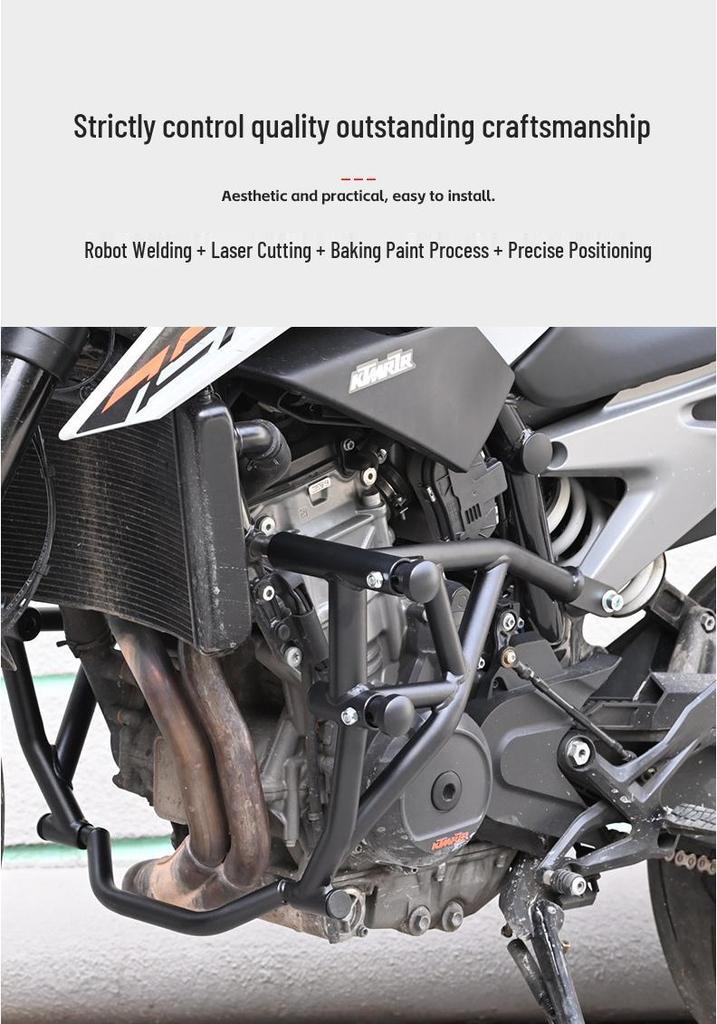Compatible KTM790 Racing Bar Anti-Collision Front Guard Accessories