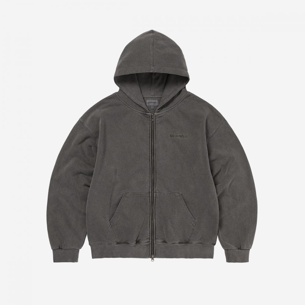 Thisisneverthat Waffle Lined Zip Up Hoodie Tn253tswhz01