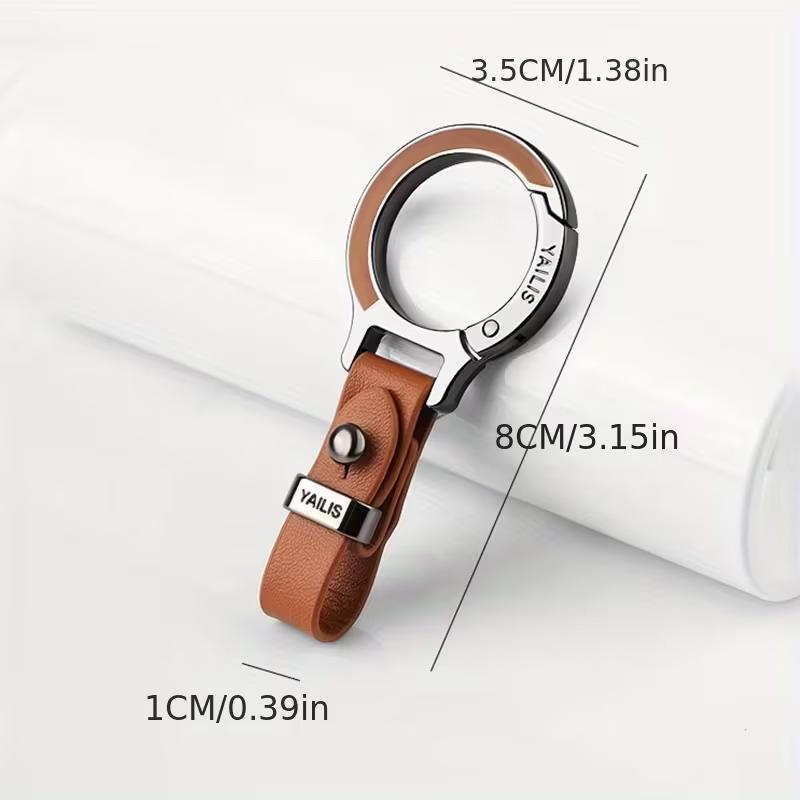 Car Keychain Pendant Key Ring Chain Hanging Men Women Gift Universal Durable Metal Ring Creative Keychain Car Styling