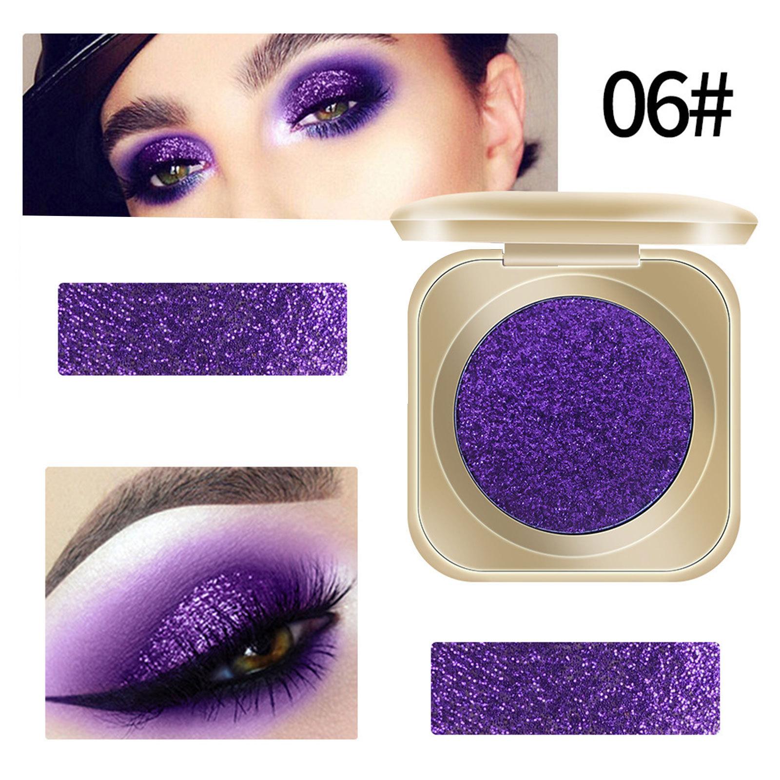 

Палетка мерцающих теней для век Высокопигментированные Стойкие Водостойкие Кремовые тени для век Универсальные для макияжа глаз и хайлайтинга лица One Size