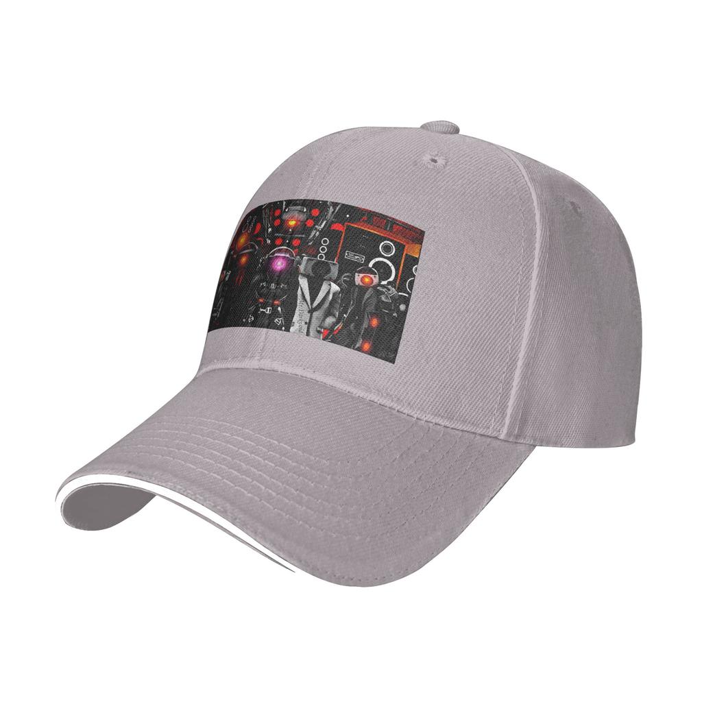 Game Titan SpeakerUnisex Skibidi Toilet Cap Casual Baseball Caps Adjustable Hat Hip Hop Summer Unisex Baseball Hats Customizable