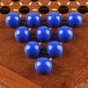 Colorful Wooden Chinese Checkers Set with Drawer 72 Marbles, Up To 6 Players, Classic Strategy Game for All Ages,Perfect for Family Gatherings Parties