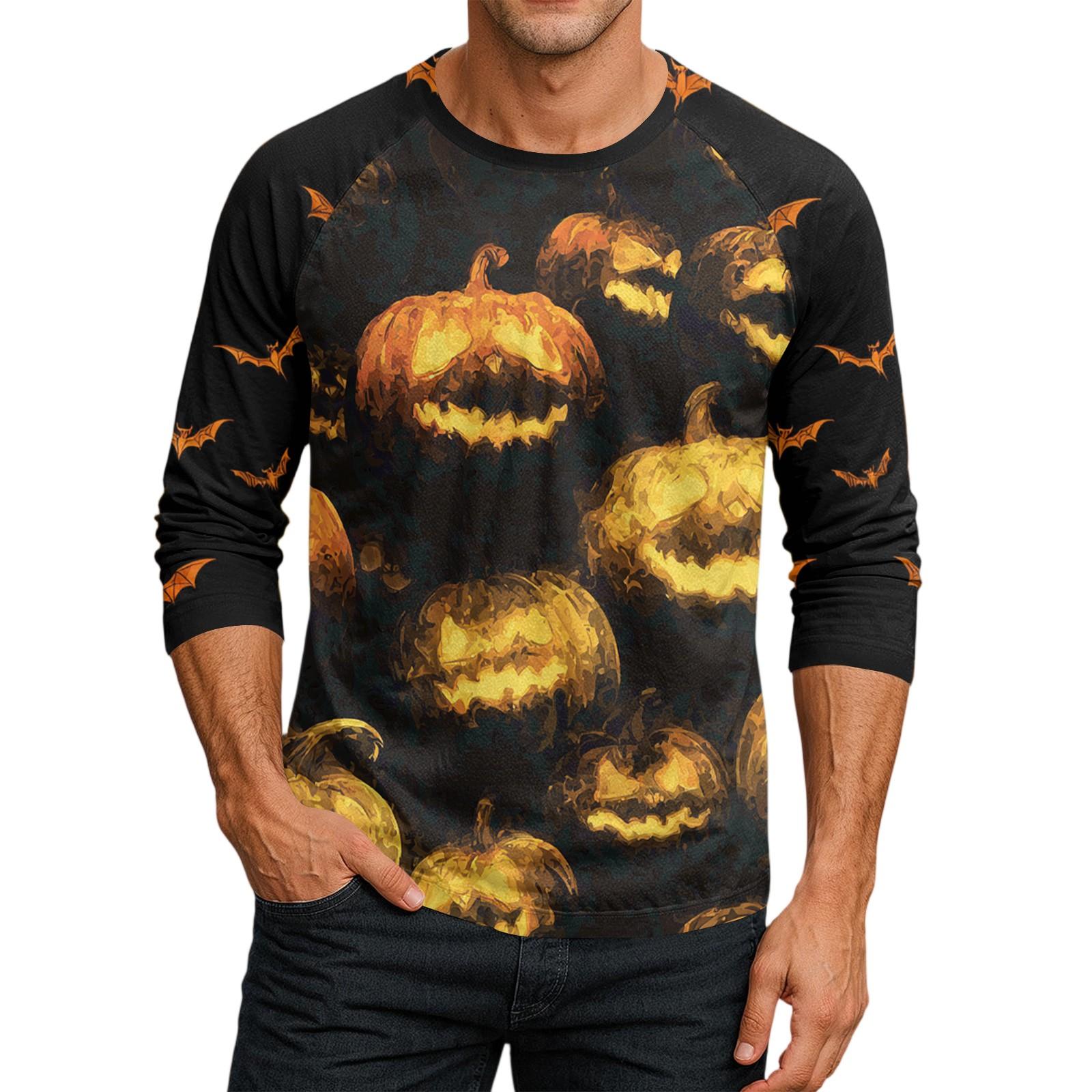 

Мужской топ-футболка с круглым вырезом и рукавами-плунжерами S жёлтый