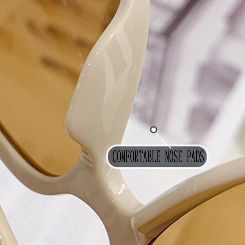 Men's Sunglasses New Version Retro Men's and Women's Same Trend Retro Square Fashion Rice Nails Sunglasses