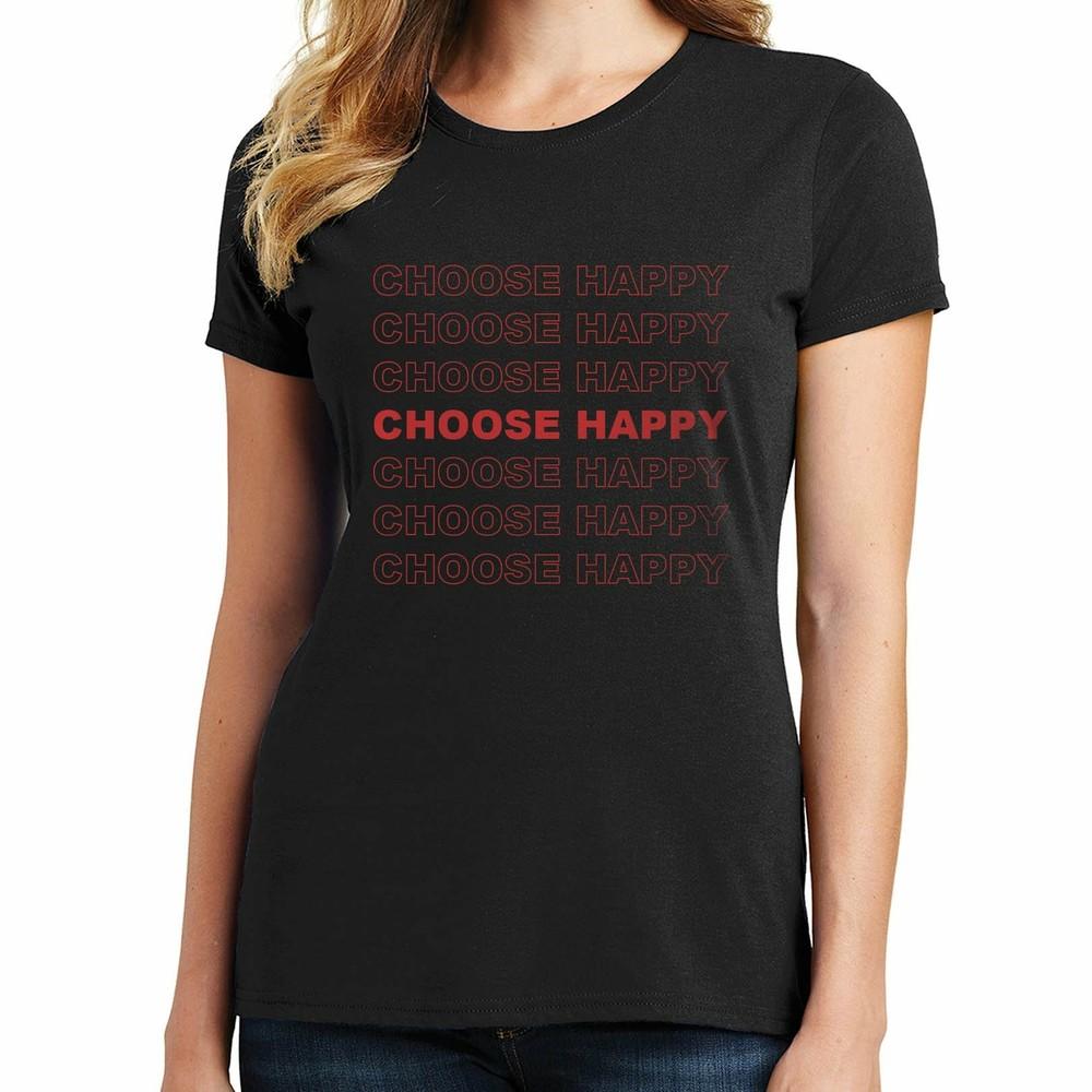 Choose Happy T Shirt 02694 3XL